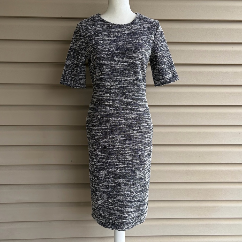 •Banana Republic• Classic Career Marled Sheath Dress - Size 8